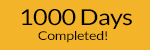 1000 Days Completed!